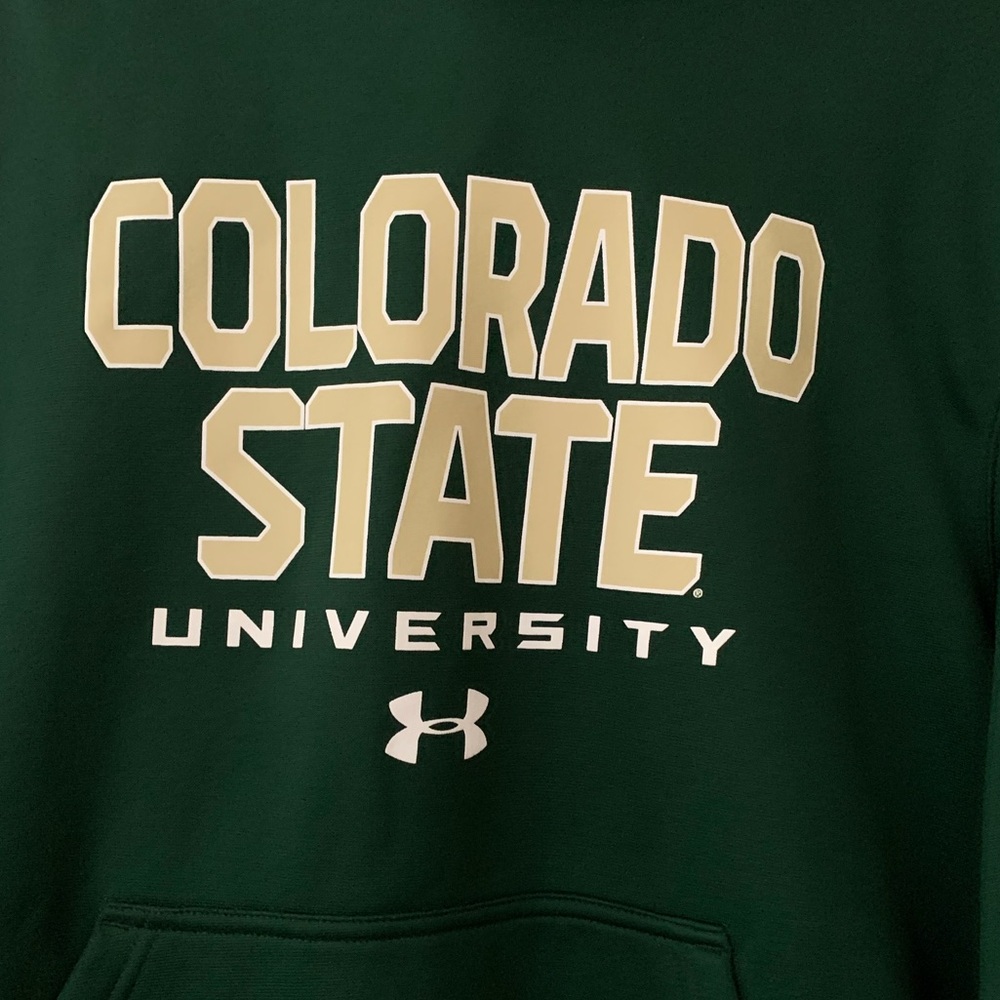 Under Armour Colorado State Hoodie Sz S - Picture 3 of 5